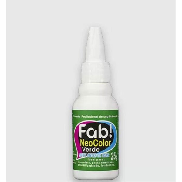 CORANTE NEOCOLOR VERDE 25G FAB