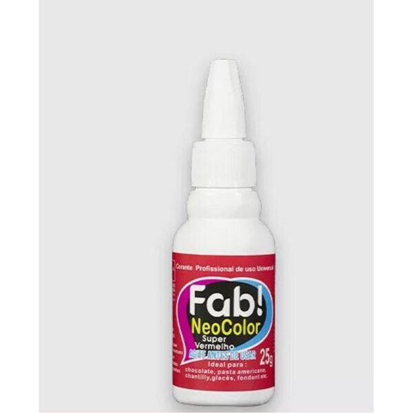 CORANTE NEOCOLOR SUPER VERMELHO 25G FAB