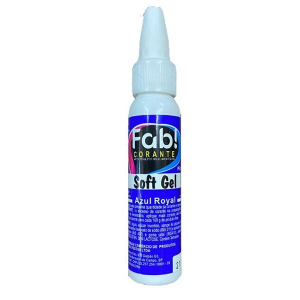 CORANTE SOFTGEL AZUL ROYAL 25G FAB