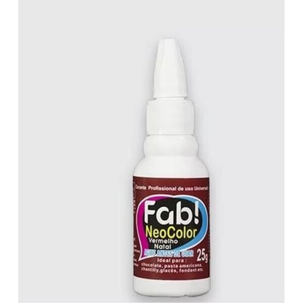 CORANTE SOFTGEL VERMELHO NATAL 25G FAB