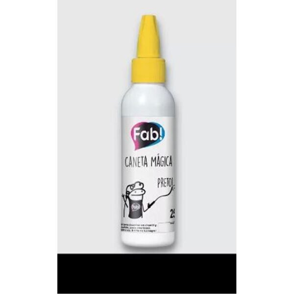 CORANTE GEL CANETA PRETO 60G FAB