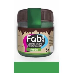 CORANTE PO P/CHOCOLATE VERDE 5G FAB
