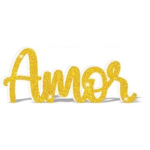 ENF AMOR GLITTER DOURADO PIFFER