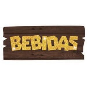 MINI PAINEL JUNINO PLACA BEBIDAS PIFFER