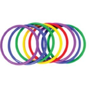 ARGOLA PLASTICA COLORIDA 10UN PIFFER