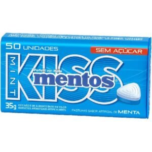 MENTOS KISS LATA MINT 35G VAN MELLE.