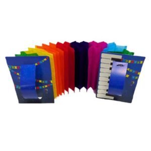 SANFONA DE PAPEL 15CM NYR FESTAS