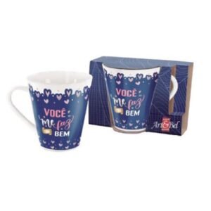 CANECA PORC 300ML VOCE ME FAZ TAO BEM